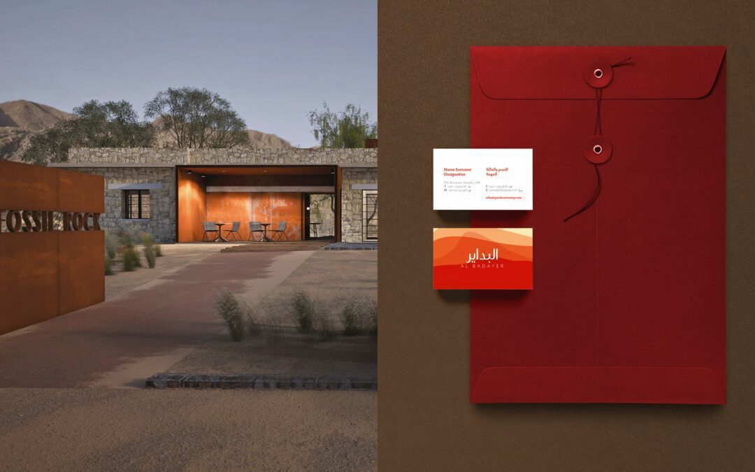 Helping Shurooq with adventurous destination branding for Al Badayer Oasis and Al Faya lodge
