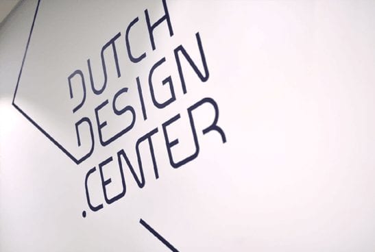 dutch design center wall logo