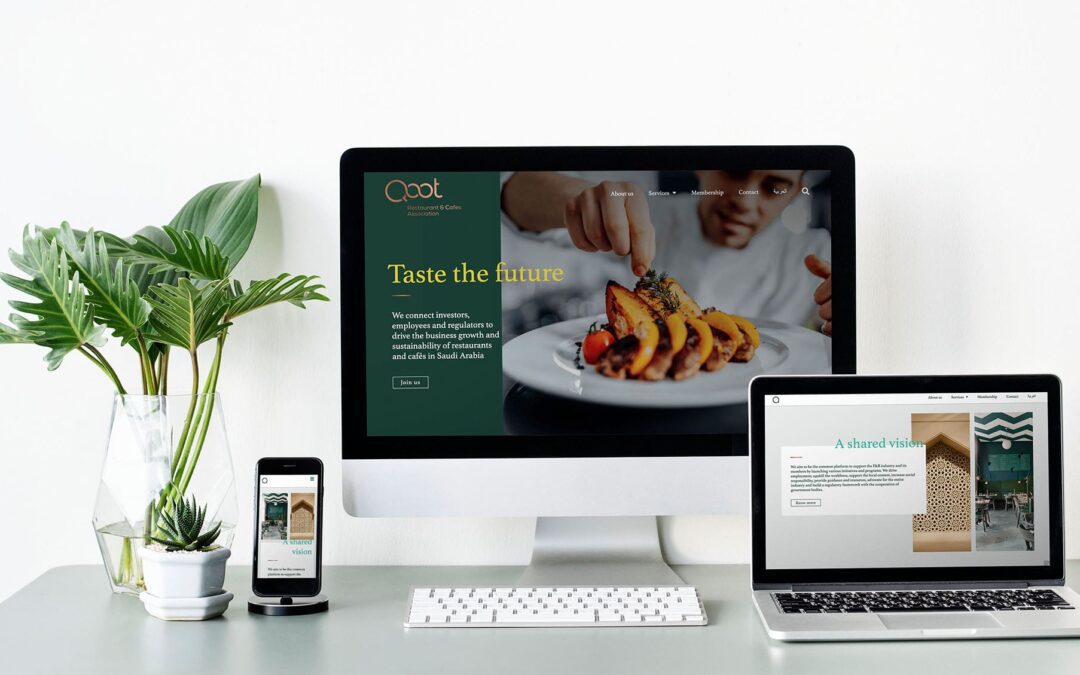 Supporting the Restaurants and Cafes Association (Qoot) of Saudi Arabia with a new branding and digital experience