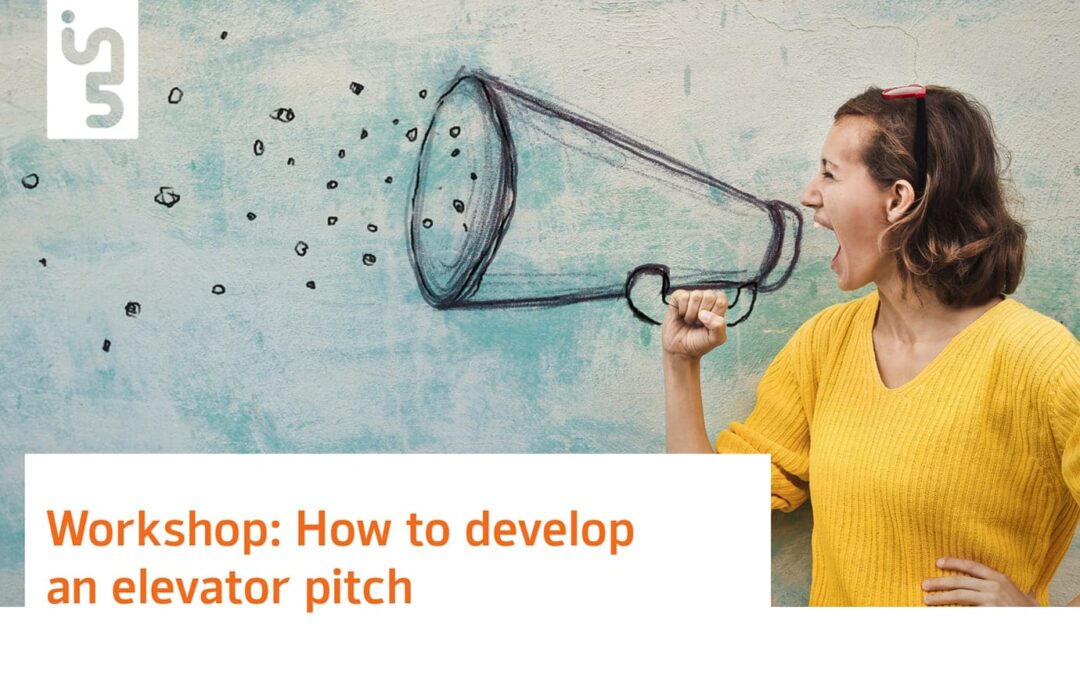 Teaching in5 members how to develop an elevator pitch