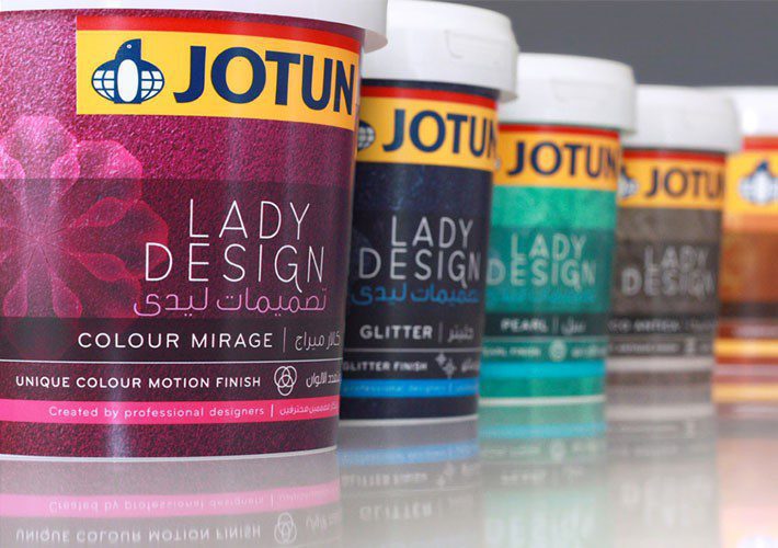 lady design packaging jotun