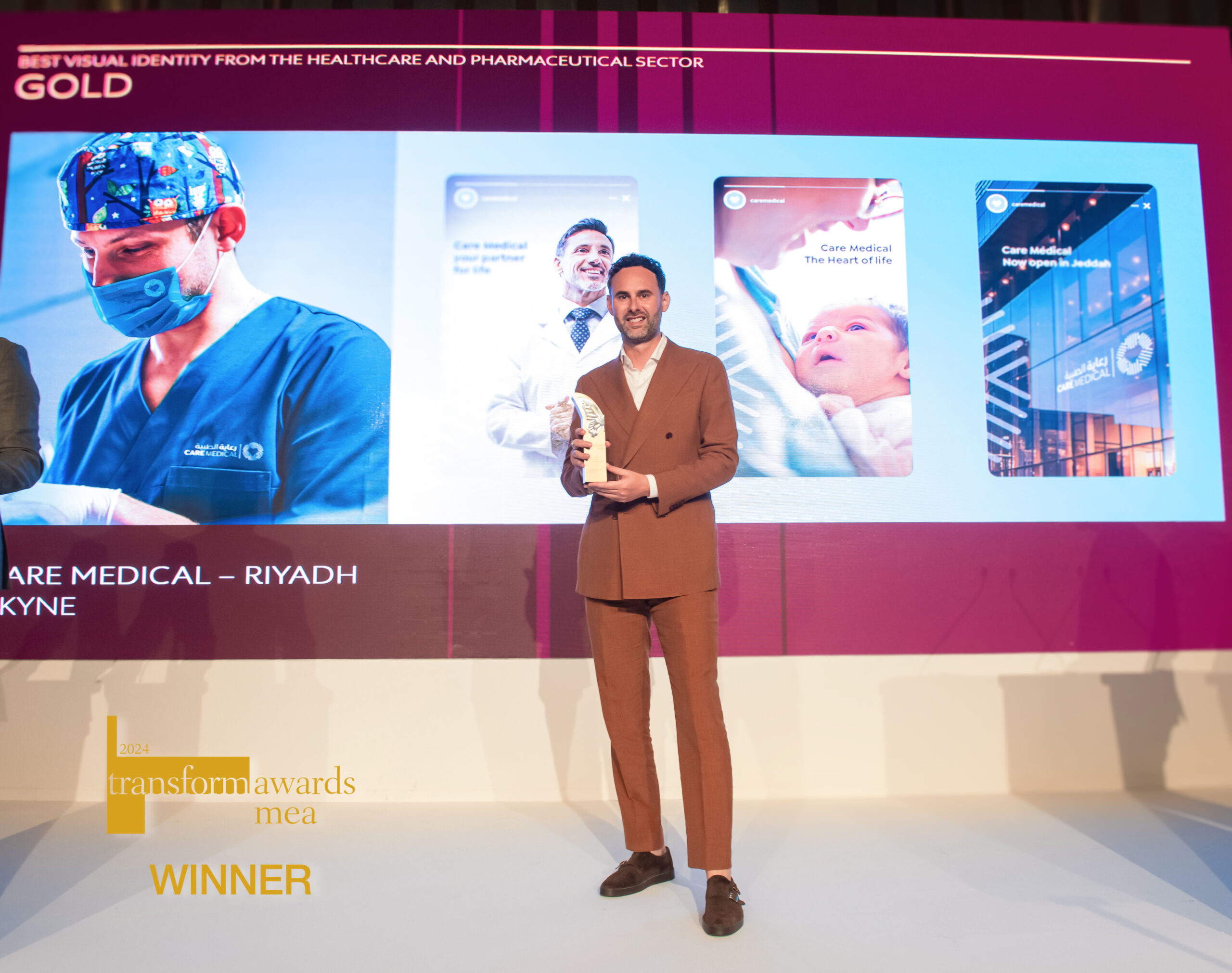 Best Healthcare Brand Identity 2024: Care Medical wins Gold!